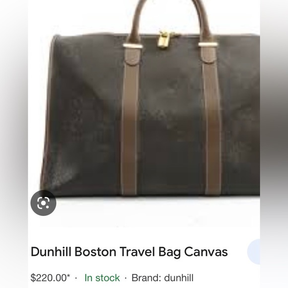 Dunhill Boston Bag - Picture 10 of 12